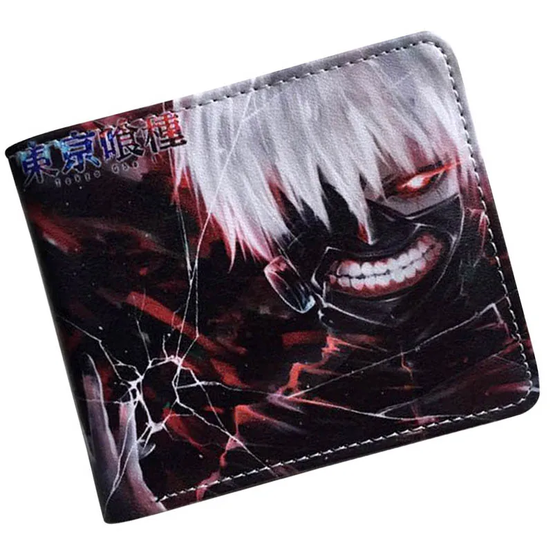 Одежда с надписью Tokyo Ghoul/Одна деталь Аниме Бумажник Отделом для монет карман
