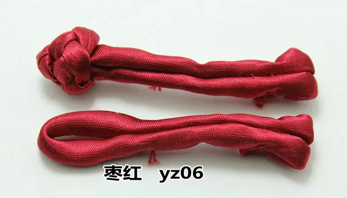 L 20 пар, Этнические китайские пуговицы с узлом для Cheongsam, ручная работа, костюм Tang, китайская пуговица в форме лягушки, аксессуары для одежды - Цвет: L