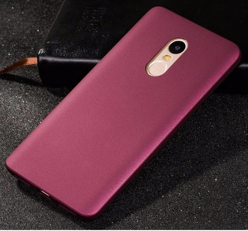Redmi 4X Note X-Level Guardian Series Мягкий матовый ТПУ чехол для телефона Xiaomi 4 скраб