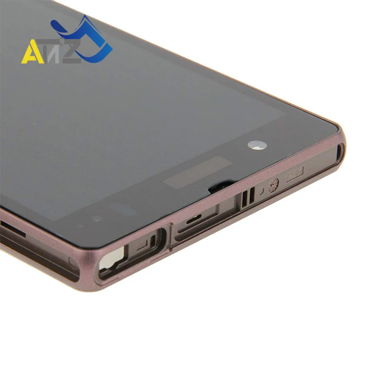 With Frame For SONY Xperia Z L36H/I Display LCD Screen xperia C6603 C6602 lcd pantalla ekran Touch Digitizer | Мобильные телефоны и