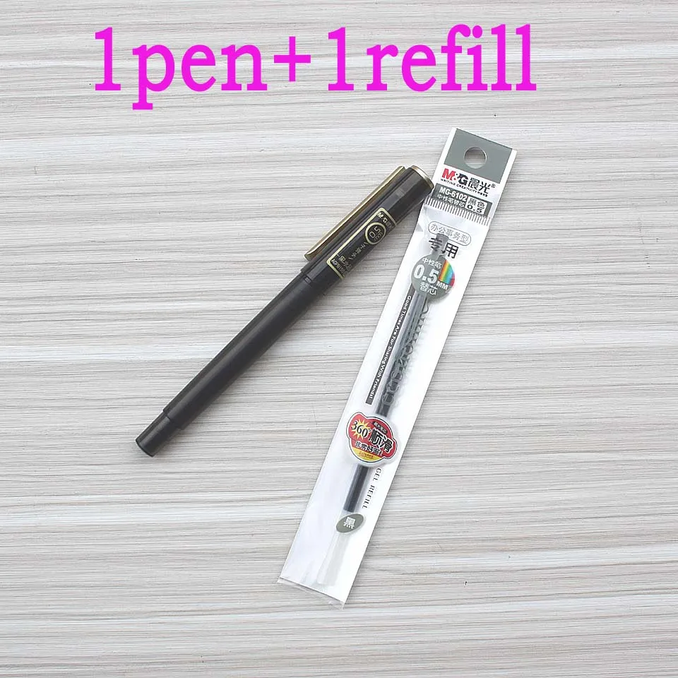 2018 новые творческие Пластик гелевая ручка 0.5 мм высокого класса подпись