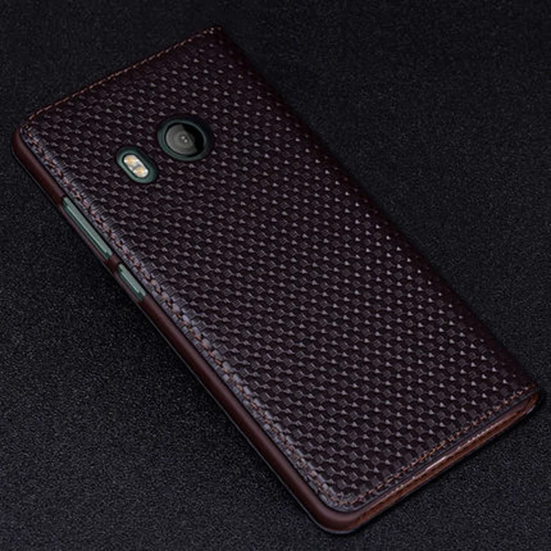 Чехол для HTC U11 5 дюйма задняя крышка чехол телефона роскошный из натуральной кожи