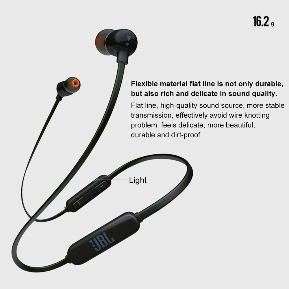 JBL T110 BT беспроводные Bluetooth наушники Магнитная Спортивная гарнитура музыкальные наушники Поддержка громкой связи с микрофоном
