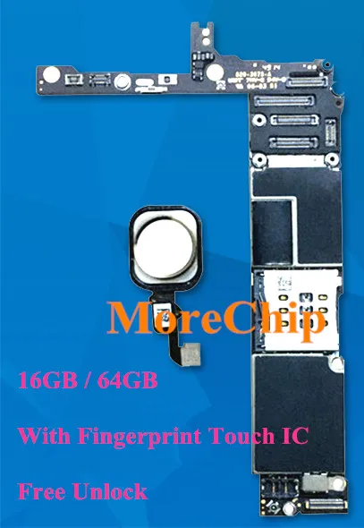 For iPhone 6Plus OK Board Unlocked Motherboard With Fingerprint Touch ID Clean Free Mainboard Logic 100% Good Working | Мобильные