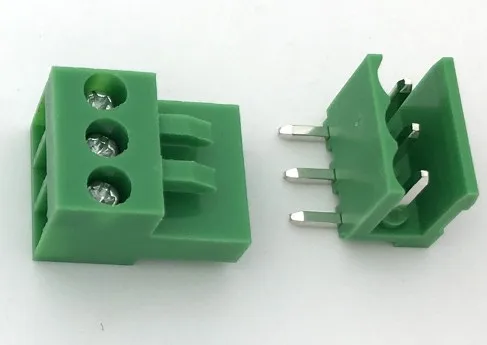 5 комплектов Клеммная вилка типа 300 В 10A ht3.96 3 96 мм Шаг коннектор pcb Винтовые