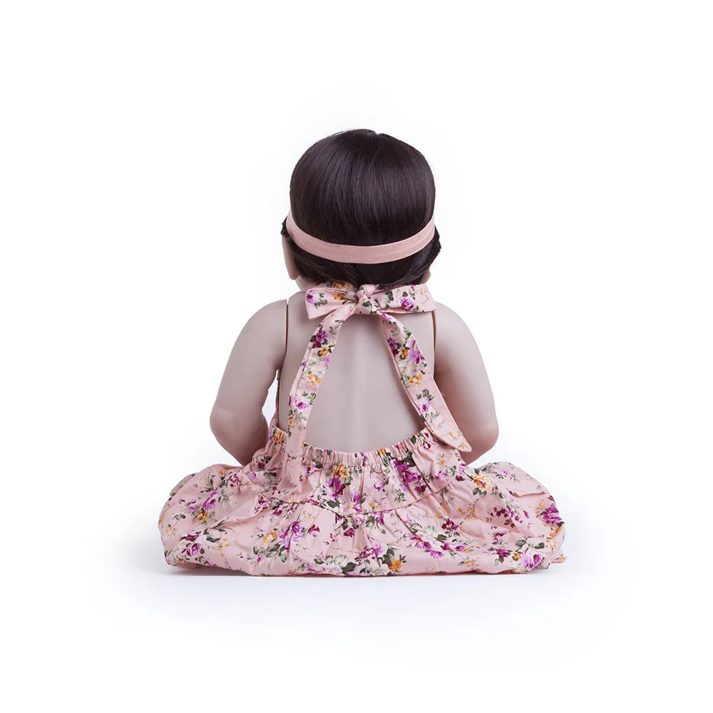55 см новый силиконовый полностью реалистичный Boneca Reborn Baby Princess кукла реалистичные