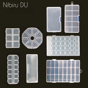 Хранение для принадлежностей для дизайна ногтей чехол стразы аксессуары из драгоценных камней прозрачный пластиковый пустой контейнер для стразы, коробка-органайзер для бисера