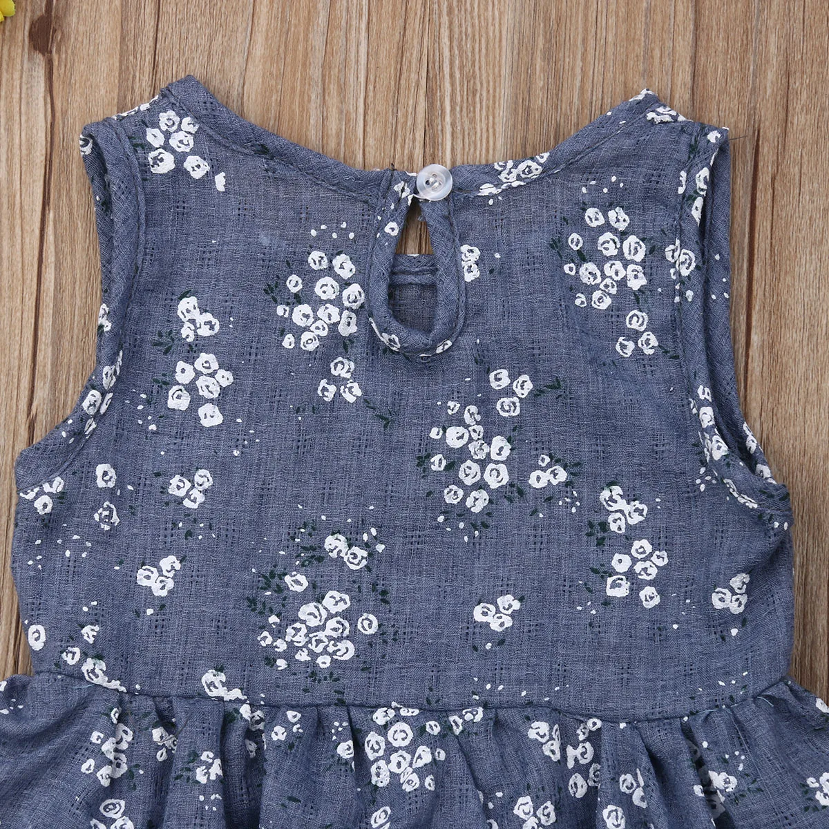 Детский цветочный комбинезон с оборками и юбкой пачкой|Ромперы| |