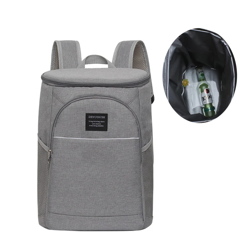 Водонепроницаемая утолщенная сумка холодильник большая для льда контейнер