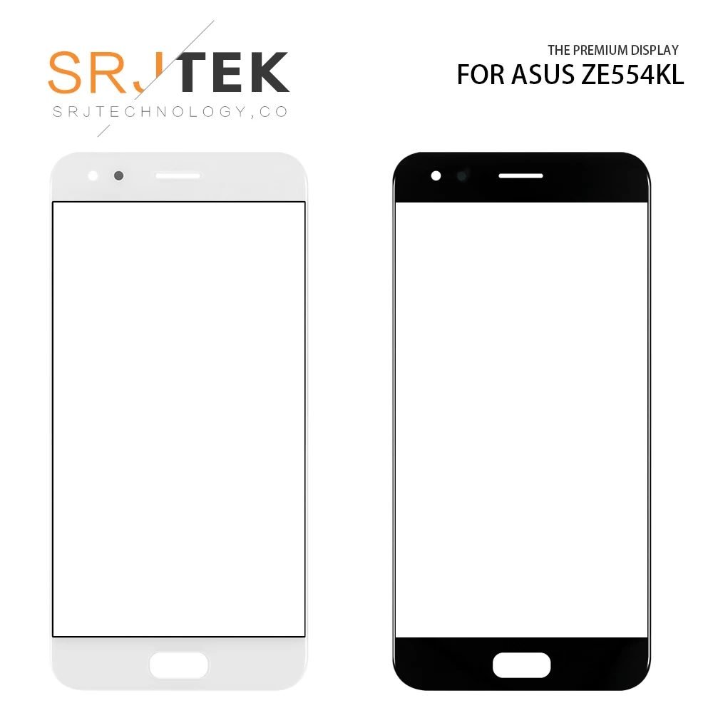 SRJTEK 5 &quotдля ASUS Zenfone 4 ZE554KL внешнее стекло (не дигитайзер сенсорного экрана) Z01KD