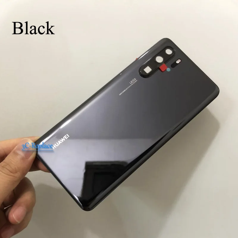 6,5 дюймов для huawei P30 Pro VOG-AL00 VOG-TL00 задняя крышка батарейного отсека Корпус Задняя стеклянная линза Запчасти Замена