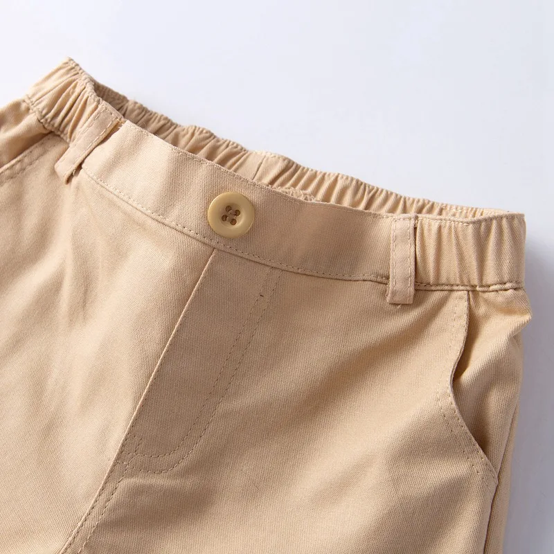 Детский костюм из боди с коротким рукавом и брюк натурального хлопка |