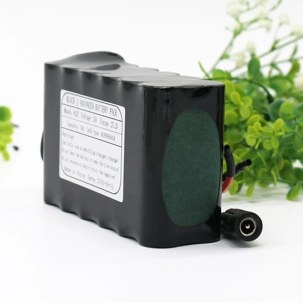 Аккумулятор KLUOSI Battrey 6S2P 25 2 V 7Ah NCR18650GA Li Ion со сбалансированной BMS 20A для