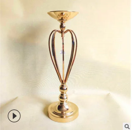 Ваза-труба Свадебная подсвечник ваза-подсвечник ваза Золотая дорога аксессуары