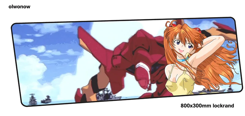 design 9 Коврик для мыши evangelion, Подарочный компьютерный геймерский коврик для мыши 800x300x2 мм, красивый коврик для мыши, эргономичный гаджет, офисный Настольный коврик - Цвет: design 9