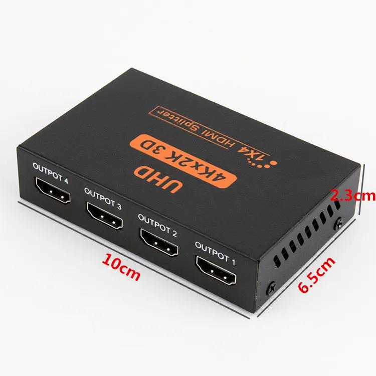 4 порта HDMI сплиттер 4K * 2K 1X4 распределяет 1 в out дистрибьютор HDTV DVD плеер PS4 Четыре