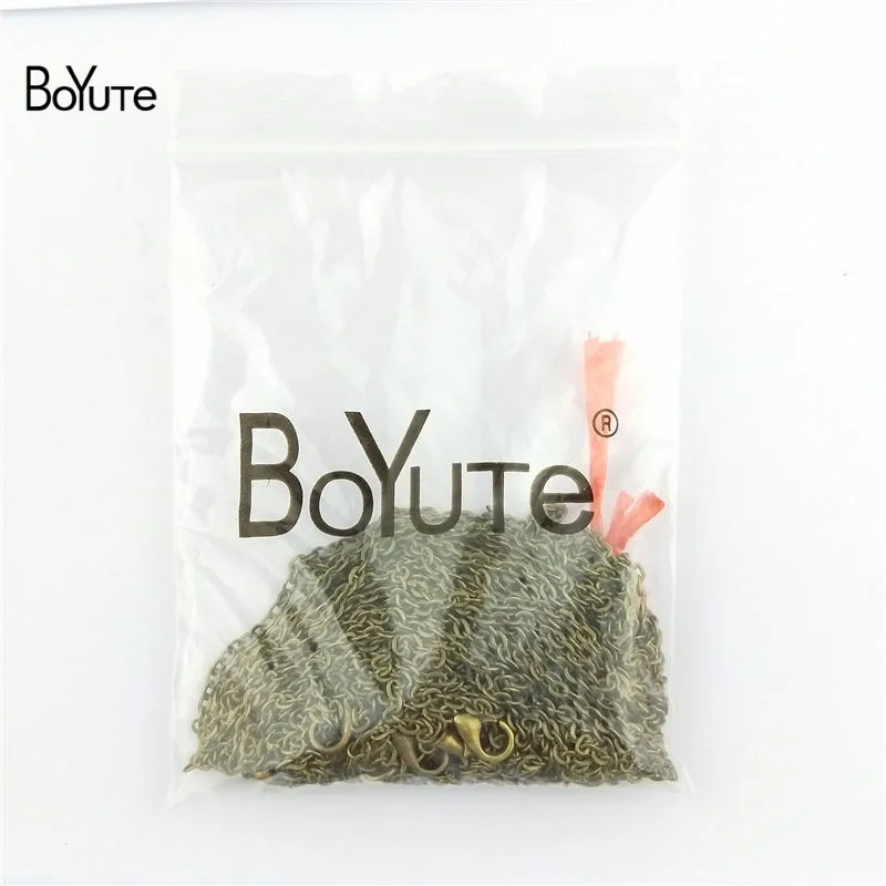 BoYuTe (10 шт./лот) 65 70 90 см в длину 2*3 мм петли из цепочек материалы ручной работы Diy