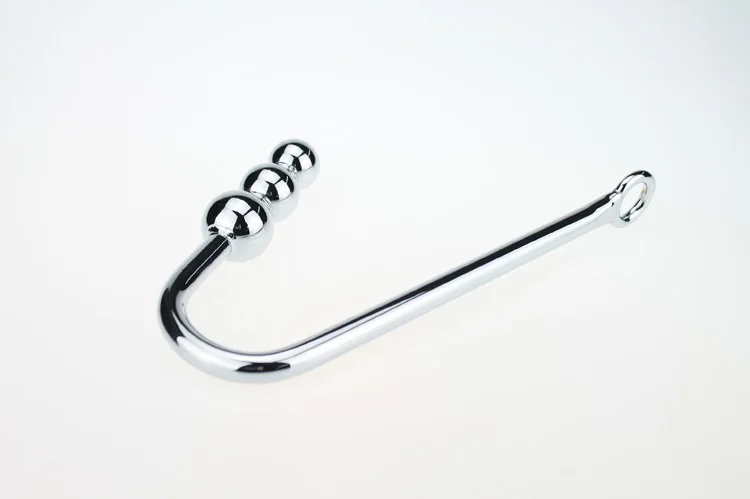 Анальные Крючки из нержавеющей стали металлическая Анальная пробка ремешок на