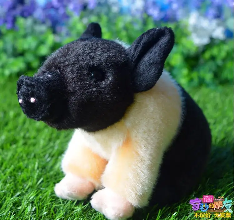 

Cute Bama Pig Doll Plush Toy Simulation Wild Boar Stuffed Animal Toys Children Gift