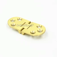dhl shipping 100pcslot solid brass flap hinges dining tableround tablefolding table hinges furniture hardware w screws