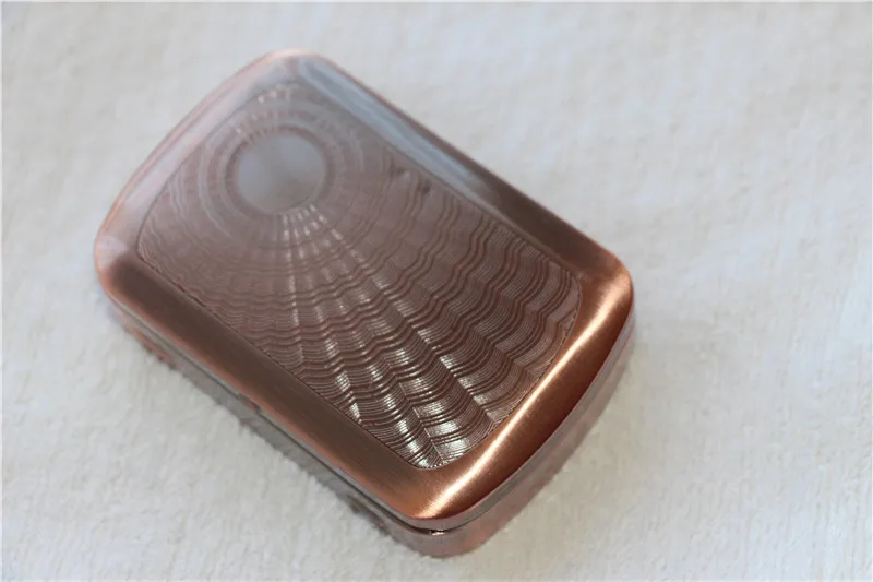 5 шт./лот бронзовый металлический Карманный табачный ящик винтажная сигарета с