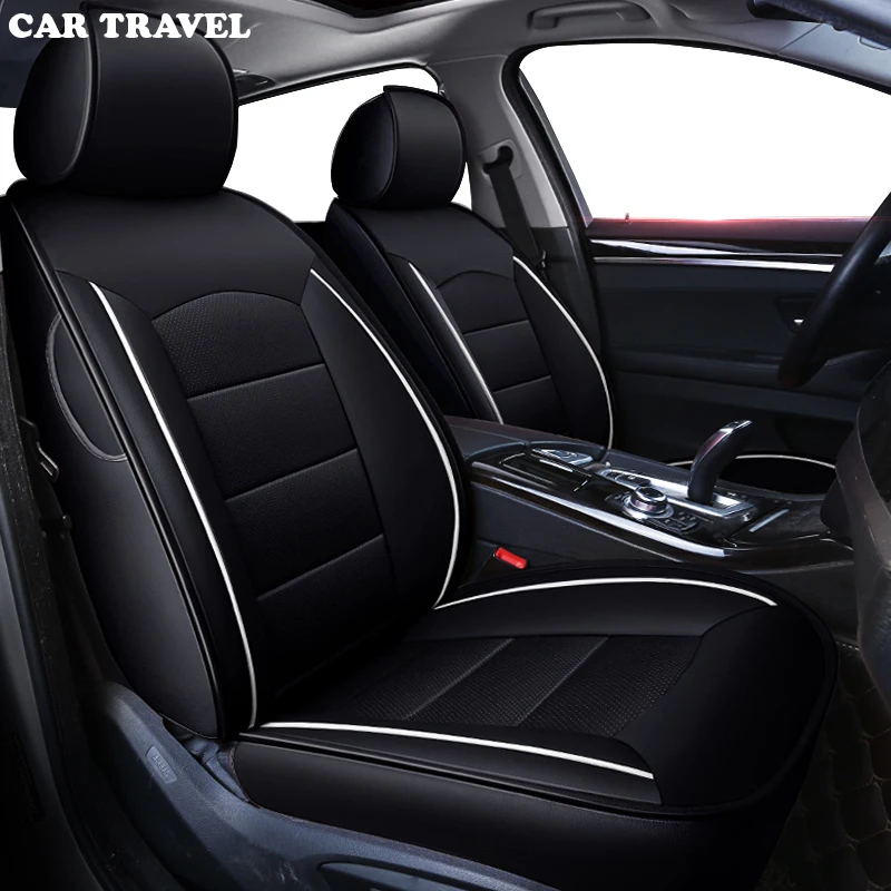 

CAR TRAVEL custom real leather car seat cover for Toyota 86 Alphard PRADO RAV4 Fj CRUISER LAND CRUISER CROWN Previa car seats