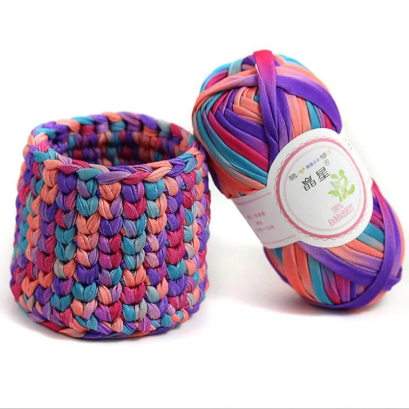 Мягкая шерстяная толстая пряжа с 5 шариками для ручного вязания большой коврик