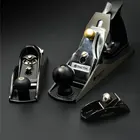 HQ DIY Деревообработка 45 # плоский Плоский плоскость из легированной стали с тонким регулируемым острым лезвием T10 и эргономичной ручкой