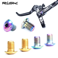 risk a wholeseparate oil cylinder lid bolts for shimano bike brake lever titanium disc fixed screw bicycle hydraulic brake bolt
