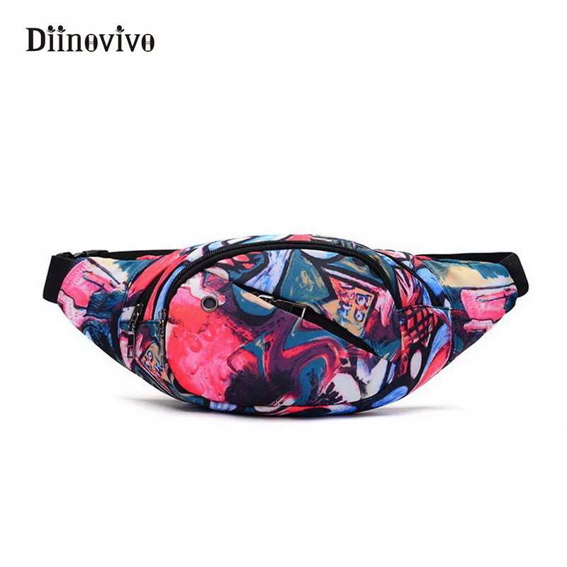 DIINOVIVO Новая модная Холщовая Сумка для девочек Женская сумка мессенджер