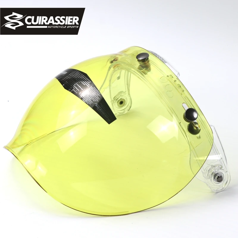 Cuirassier VS02 с открытым лицом мотоциклетный шлем пузырьковый щит козырек линзы