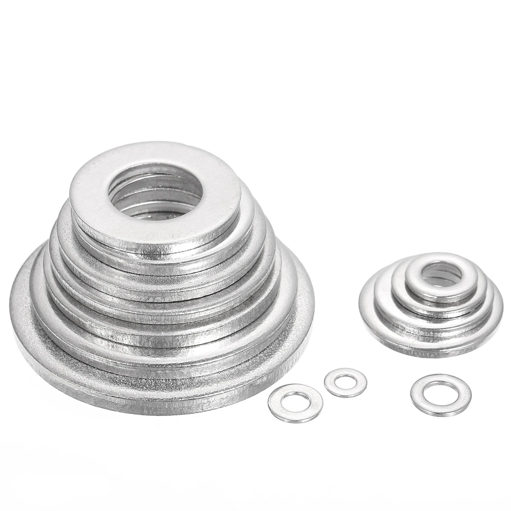 Плоская шайба большого размера из нержавеющей стали M3/M4/M5/M6/M8/M10/M12/M14/M16/M18/M20/M22/M24/M27