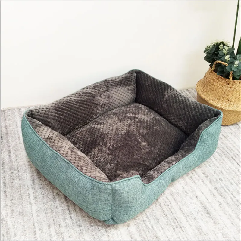 

Self-Warming Cat and Dog Bed Cushion for Medium large Dogs Short plush