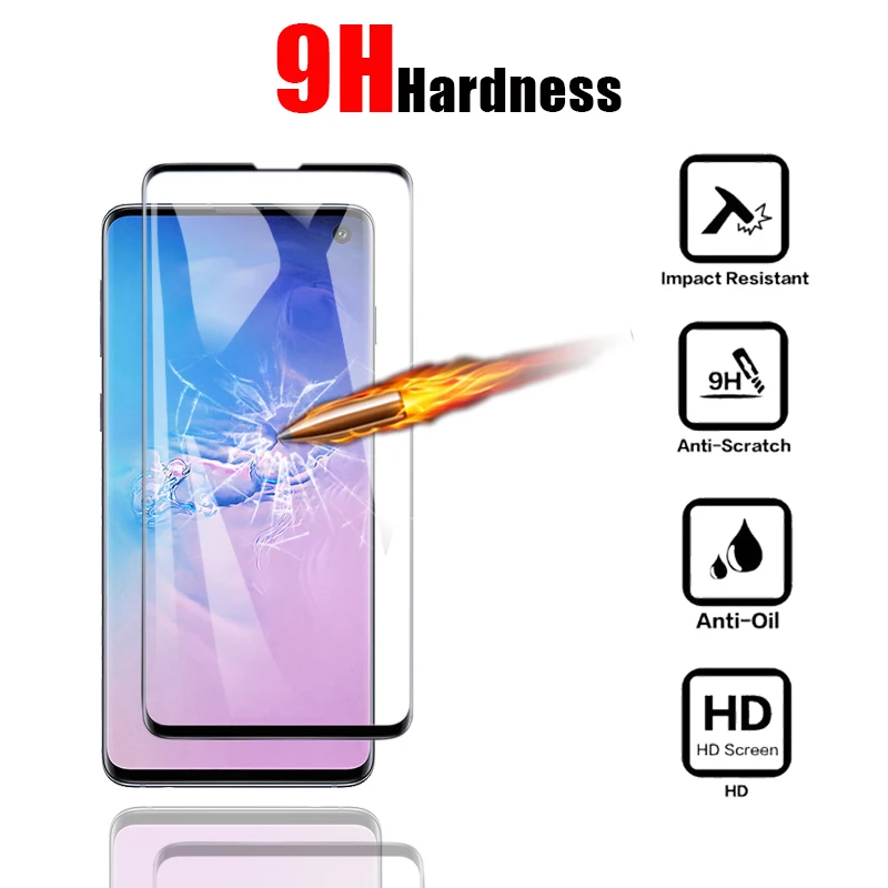 Защитное стекло для samsung galaxy s10e S10 plus Защитная пленка экрана samsug Sheet tremp s 10 e light