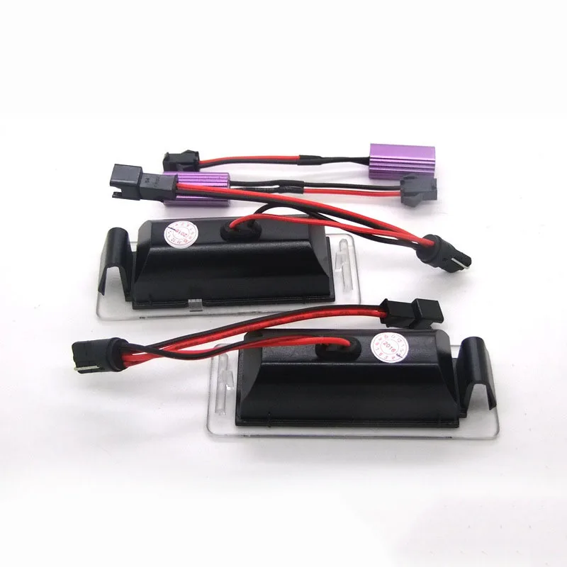 Комплект из 2 предметов 18 SMD СВЕТОДИОДНЫЙ номерной знак светильник лампа