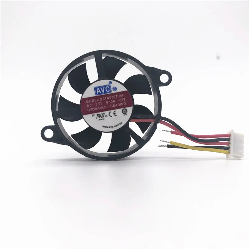 AVC DATA0307R5H 002 3007 30 мм 3 см круговой вентилятор 30*30*7 5v 0 65 w светодиодный охлаждения