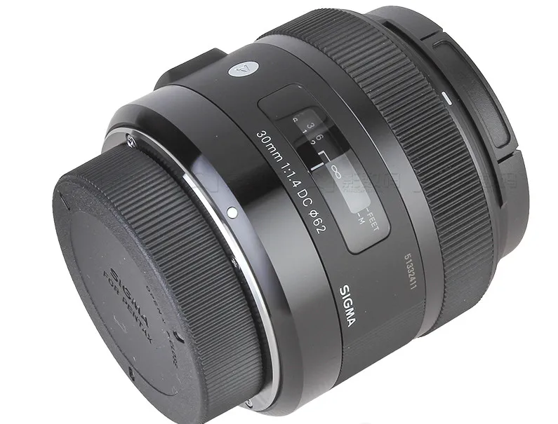 Sigma 30 мм 1 4 Объектив sigma F1.4 DC HSM художественные Объективы для Nikon d3100 D3200 D3300 D5100 D5200 D5300