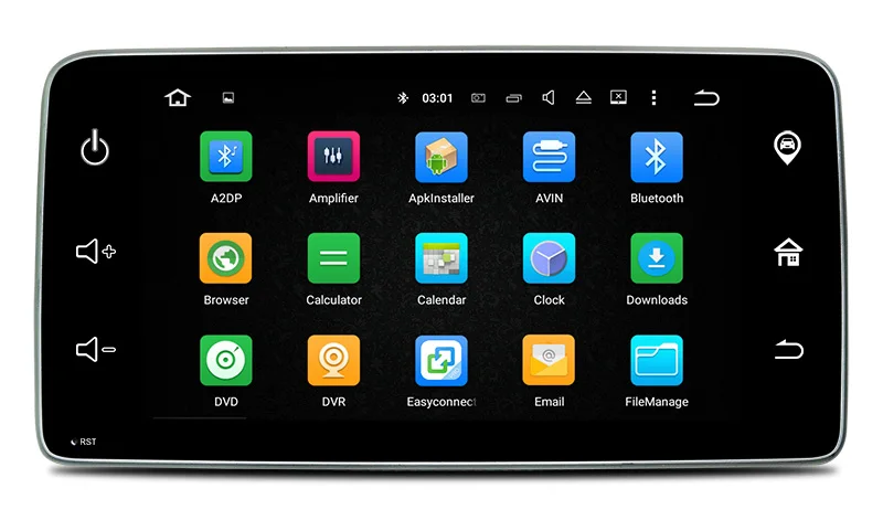 9 дюймов Android 8 0 7 1 автомобильный DVD GPS плеер навигация Восьмиядерный для mercedes benz Smart
