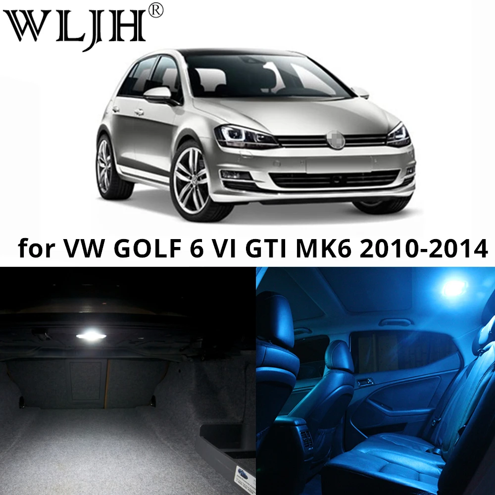 WLJH 11x светодиодный светильник купольная интерьерная лампа автомобильный