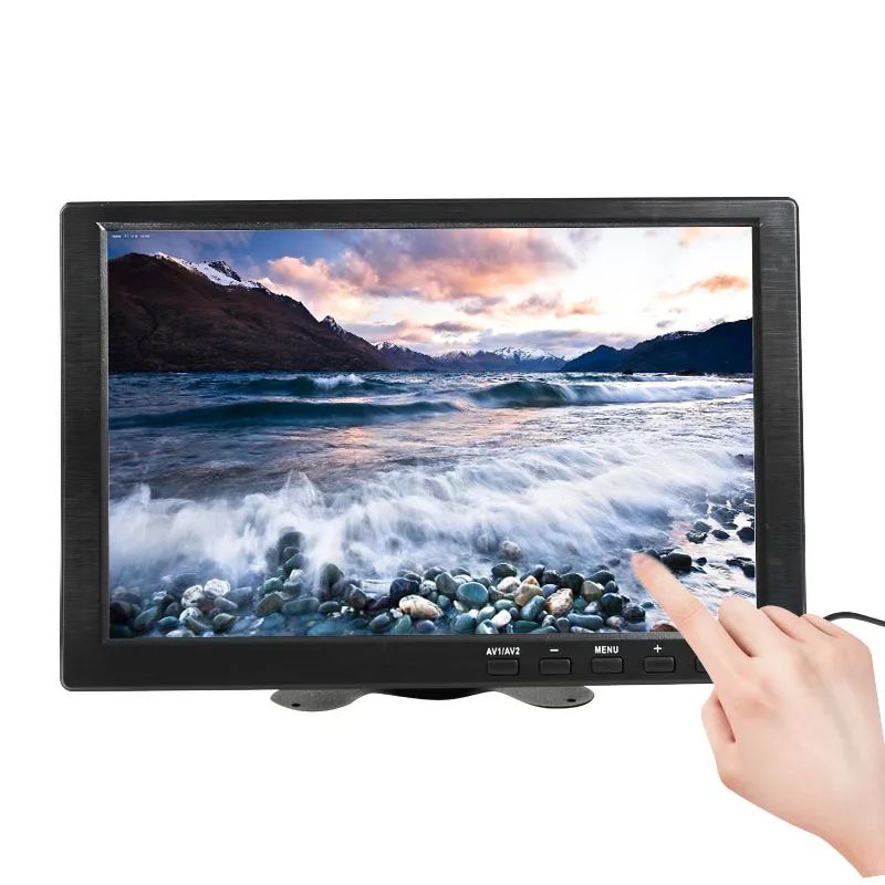 1280x800 with touch 10,1 дюймов 1280x800 HD сенсорный экран для PS3/4 компьютера Xbox портативный дисплей монитор безопасности с динамиком VGA HDMI интерфейс - Цвет: 1280x800 with touch