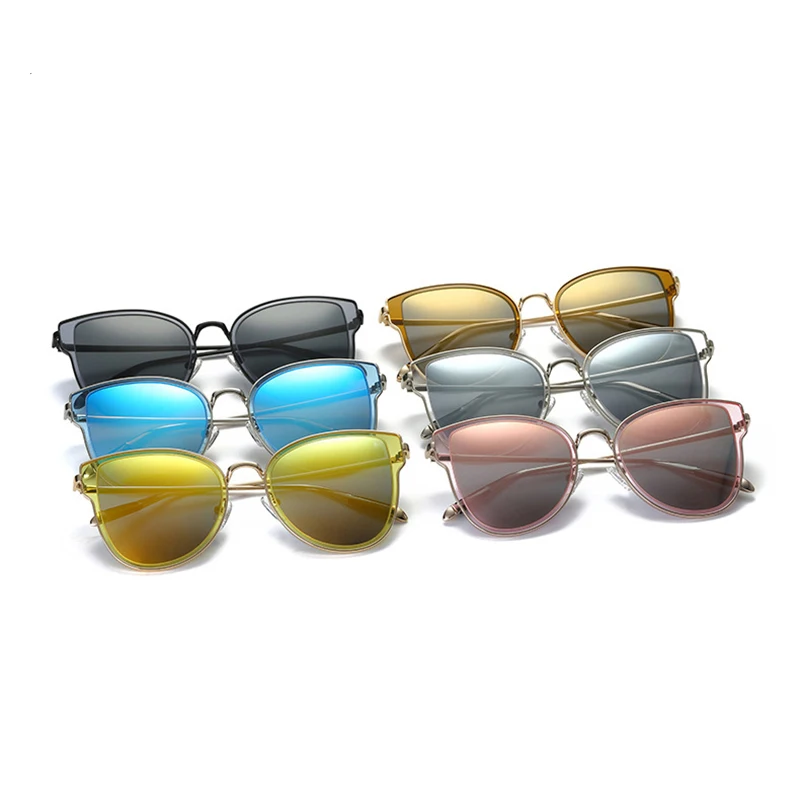 Женские солнцезащитные очки модные мужские круглые винтажные женские Oculos