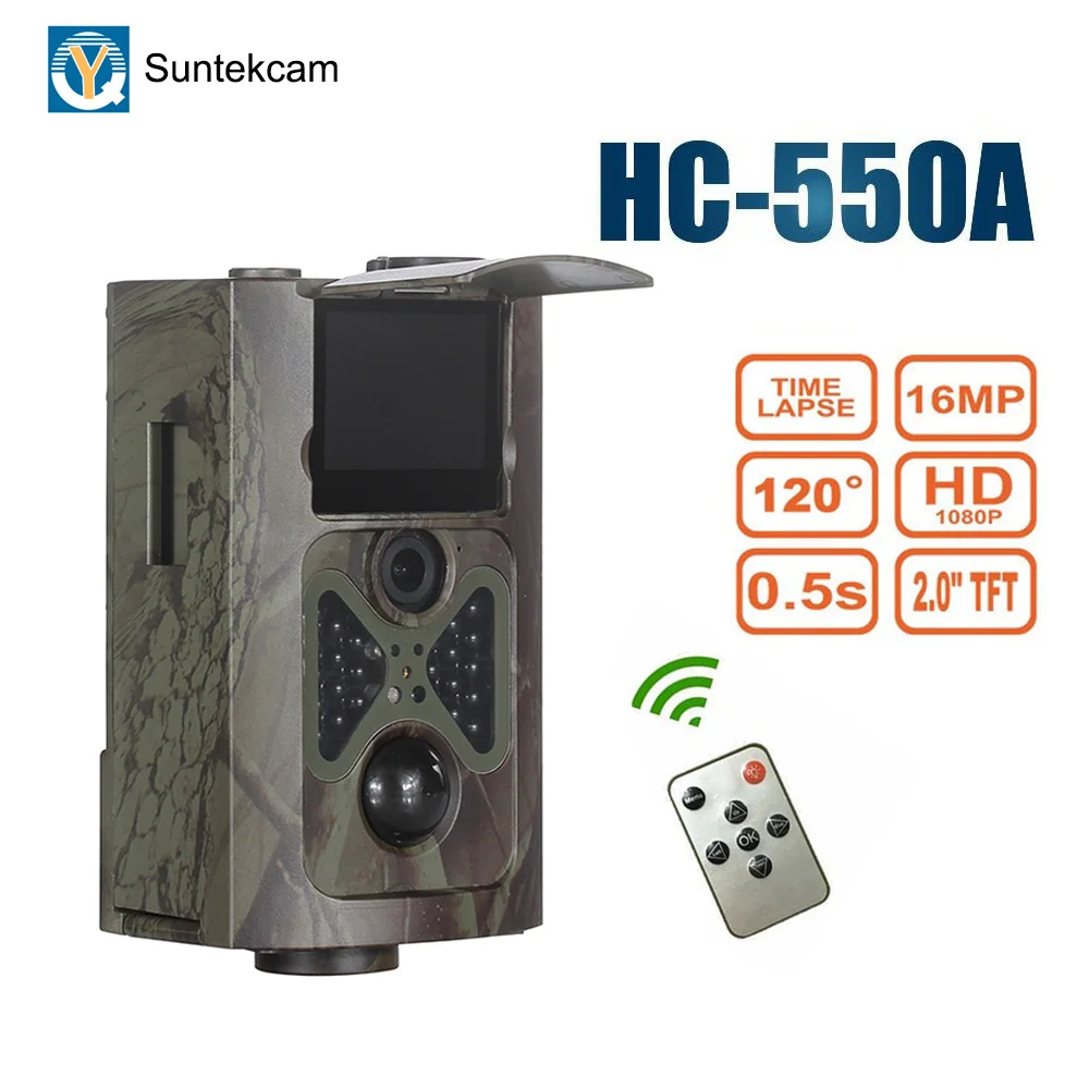 SUNTEKCAM HC-550A Trail Hunting Camera Wildlife Surveillance IR Night Vision Game Camera Infrarouge 1080P 16MP Photo Video Trap