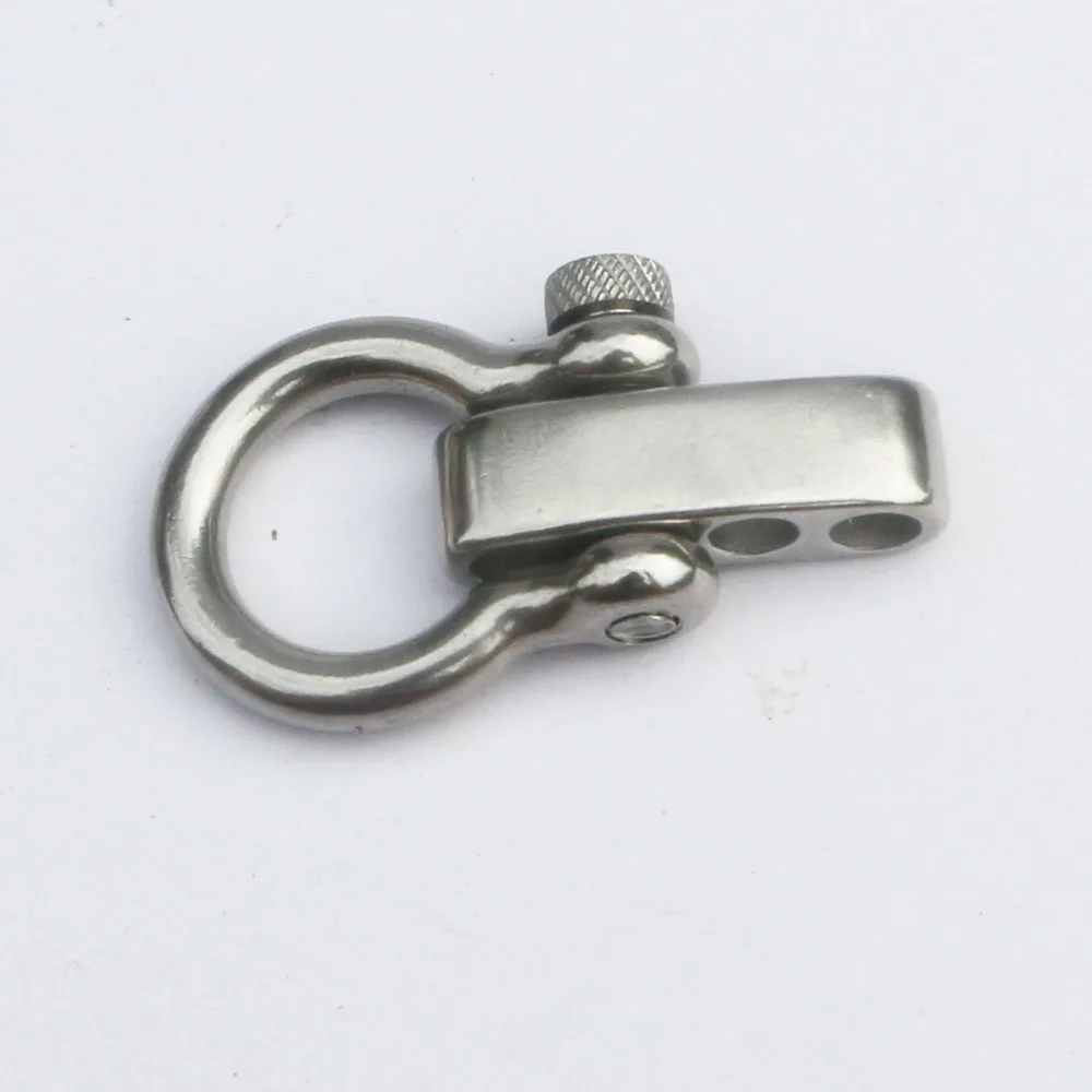 12 шт./лот высокое качество O форма регулируемая нержавеющая сталь Якорная Скоба