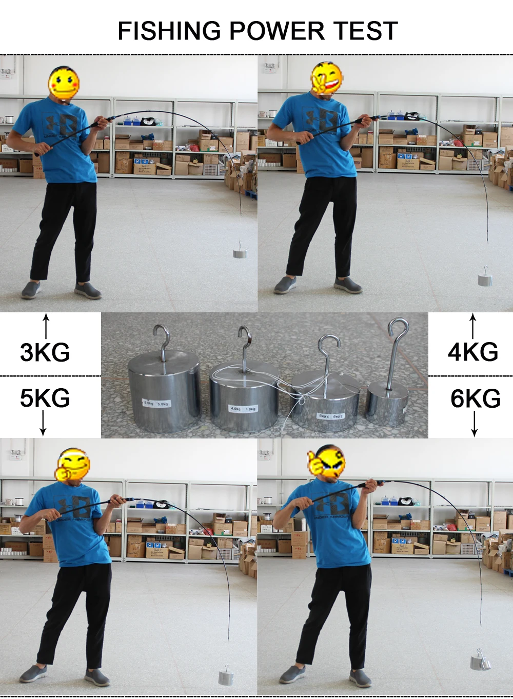 Максимальный вес приманки 200 г удочка для джиггинга в соленой воде 195 см