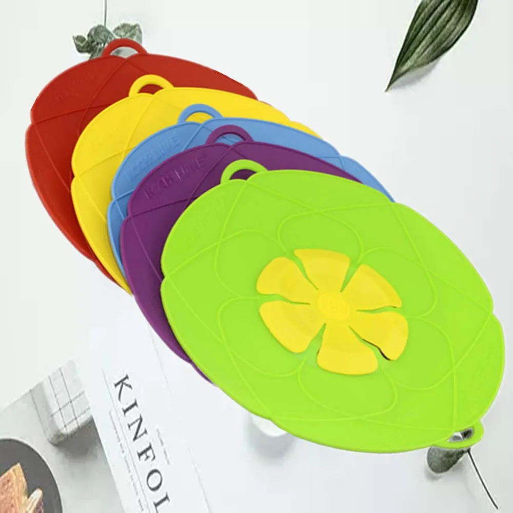 Новые кухонные гаджеты силиконовая крышка для сковороды 25-28 см диаметр