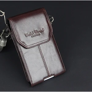 Новая дизайнерская поясная сумка Fanny Pack, Мужская модная повседневная сумка из натуральной кожи, кошелек для монет мобильный телефон, поясная сумка с карманом, 2018