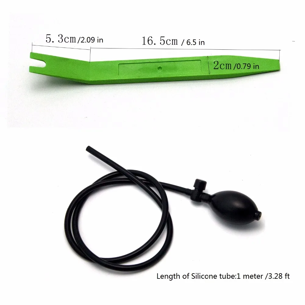 

Full set/3pcs Locksmith Tool, Air Pump Wedge for Open Car and Door Lock Pick Set Tool Paintless Dent Repair Tool Airbag kit