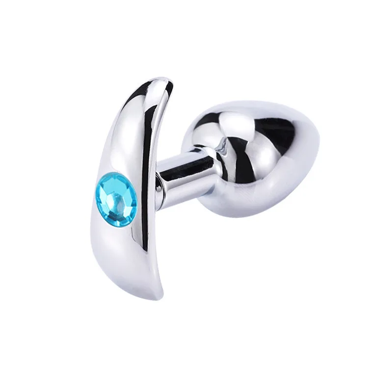 3 шт. основа в форме сердца Анальный массажер из алюминиевого сплава Анальная