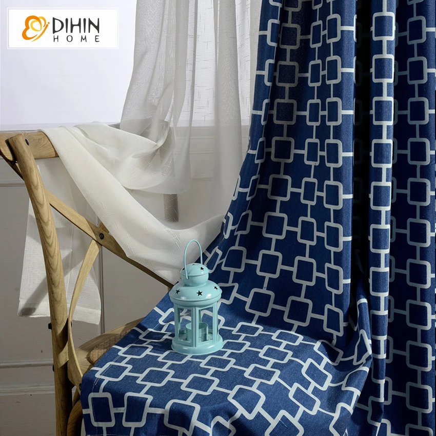 

DIHIN 1PC Modern Blackout Curtains for Living Room Window Curtain for the Bedroom \Modern Curtains for Kids Custom Made