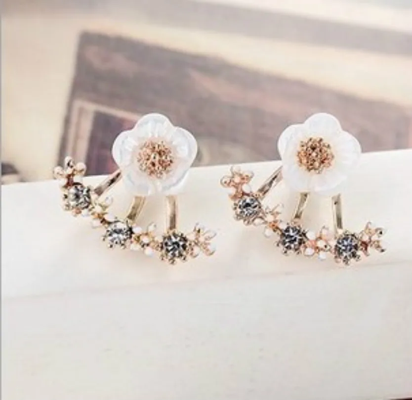 Модные ювелирные изделия милые серьги в форме цветка маргаритки висячие женские